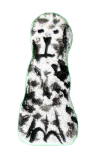 Cane stilizzato marrone maculato